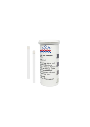 Peracetic Acid Test Strip, 500 ppm Peracetic Acid Test Strip, 500 ppm